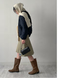 Pillow Leather Mini Tote Bag