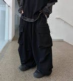 Fur Wrap Happo Cargo Sweatpants