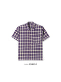 East Cropped Square Check Shirt