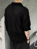 SS Punching Collar Knit