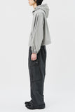 Square Cropped Hooded Jacket