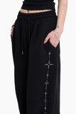 Ethnic balloon sweatpants
