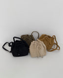 Suede Bucket Cross Bag