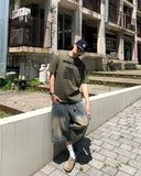 Splash Lettering Short Sleeve Tee