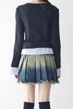 Sally Layered Shirt Cardigan