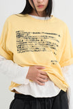 Psyche Lettering Half T-shirt