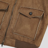 Dumb Sheering Suede Jacket