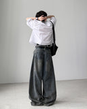 Boa Curved Balloon Denim