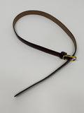 [25mm] Cowhide Round Belt