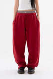 Check sagging sweatpants