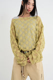 Mitten Summer Flower Knit