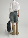[summer] Minimal long rain boots