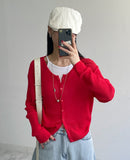 Austin See-Through Knit Cardigan