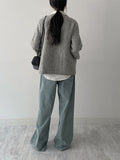831 Corduroy High-Waist Wide Pants