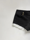 Tinker Lace Low-Rise Shorts