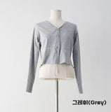 Perrin Strap V-neck Cardigan