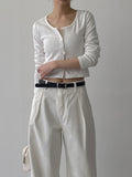 Rich Snap Cardigan T-Shirt