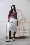Eyelet one-piece skirt