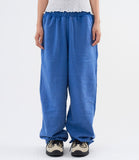 Cut-off washed sweatpants
