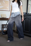 Roa Layered Denim Jeans