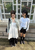 DRAPE SHIRRING T-SHIRTS