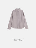 Haru Striped Silk Shirt