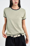 Striped Ringer Tee