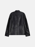 Web Leather Jacket