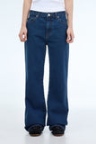 PRTN)Classic mid-rise straight jeans