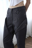 Stack Button Pants