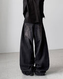 Seagull Stitch Wide Denim