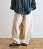 [AG] Paneled Herringbone Balloon Pants