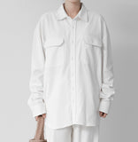 Even Corduroy Pocket Shirt