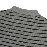 Seli Striped Collar Knit