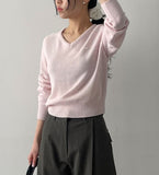 Honey Symbol V-Neck Knit