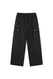 Double stitch cargo banding pants