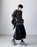 Royal Pigment Mesh Knit