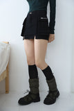 Padded string middle ugg boots