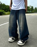 Philly Cat Wide Denim Pants