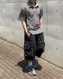 Stack Pigment Cargo Half Pants