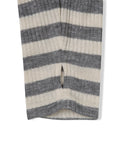 Ocean Striped Warmer Zip Hoodie