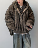 Balian Wolf Fur Jacket