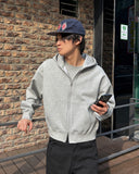Crop Hood Zip-Up
