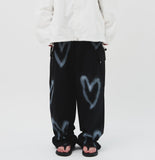 Heart Spray Cargo Pants