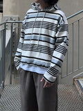 Multi Stripe String Hood