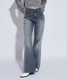 basic sand boots-cut denim