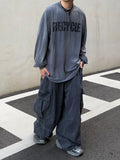 Vintage Washed Recycle Long Sleeve