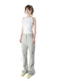 ZIP FLARE PANTS