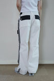 Uni Color Matching Cargo Pants