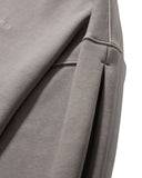 Valley Tuck Washed Sweat Balloon Hoodie